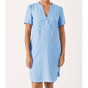 NEW PART TWO robbia dress in della robbia blue